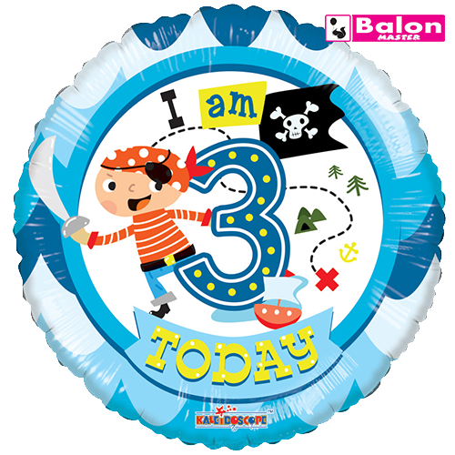 3rd birthday boy 18in