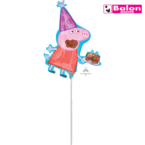 Balon štapić Peppa pig cake