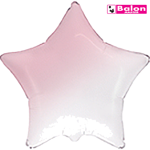 Star gradiente pink 18in