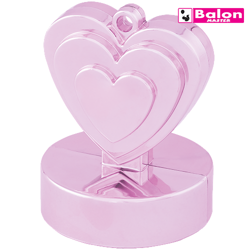 Teg za balone srce svetlo roze