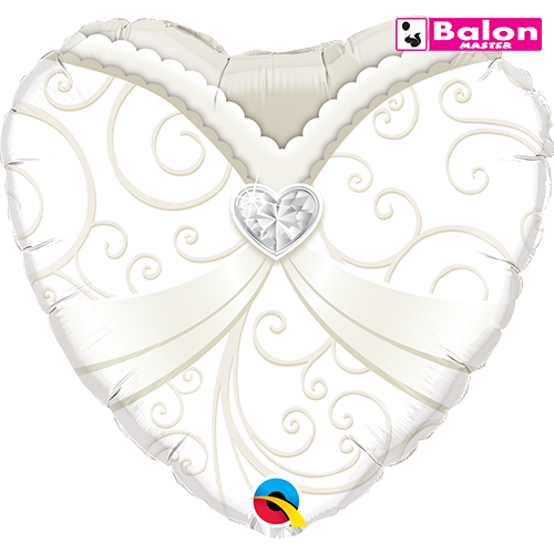 Wedding gown 18in
