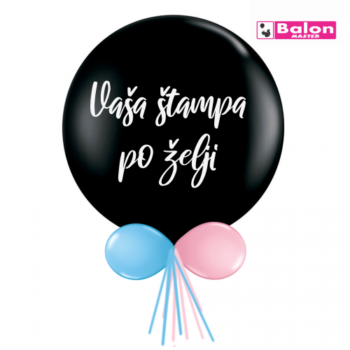 Balon za otkrivanje pola deteta sa štampom