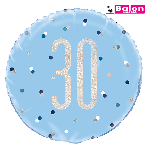 Blue 30 18in