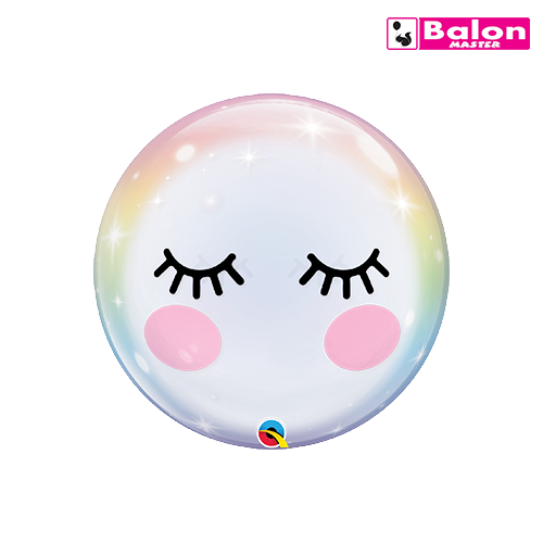 Eyelashes bubble 22in