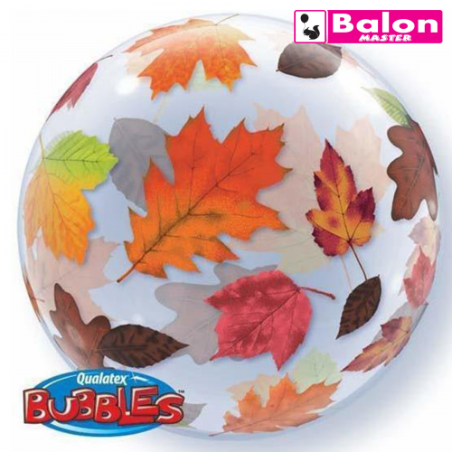 Fall Leaves bubble 22in
