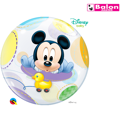 Baby Mickey Mouse bubble 22in