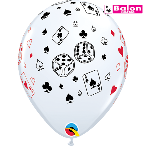 Gumeni cards and dice 11in