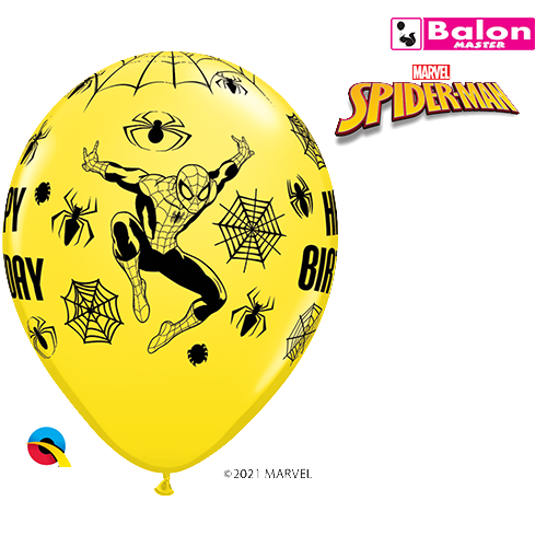 Gumeni Spiderman happy birthday 11in