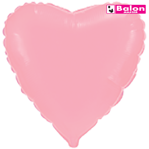 Heart baby pink 18in