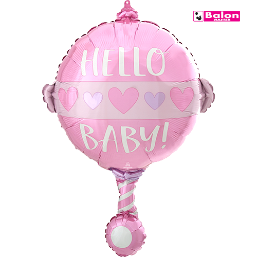 Oblik baby girl rattle