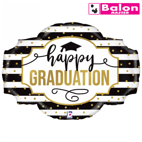 Oblik black and white stripe grad