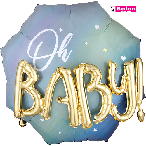 Oblik blue baby boy 3D