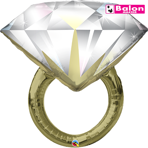 Oblik diamond wedding ring