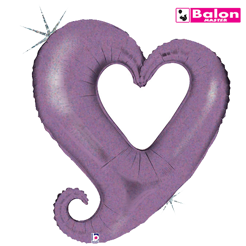 Oblik lavender chain of hearts
