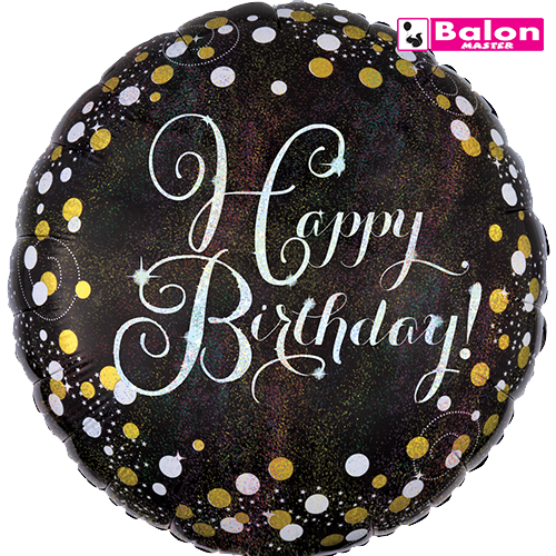 Sparkling birthday 18in